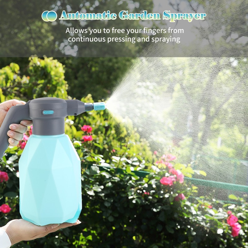 2L Automatic Garden Sprayer Electric Plant Spray Bottle USB Handheld