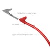 CZJZDZ 2pcs Alligator Clips Test Lead Dual Ended Crocodile 15A