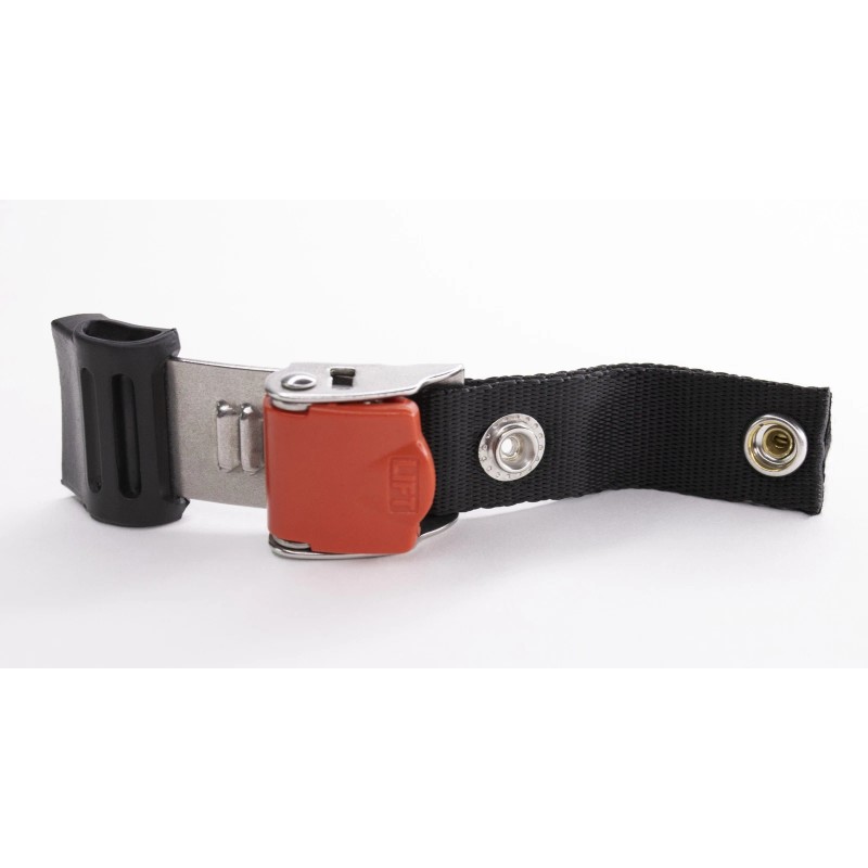 The Helmet Shop Helmet Quick Release Buckle Kit Ratcheted Stainless