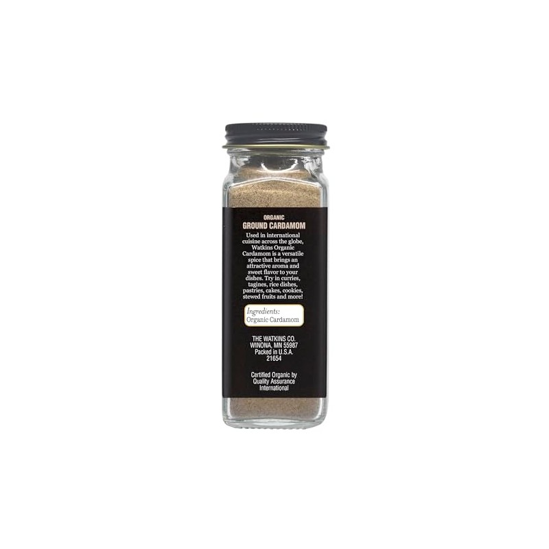 Watkin's Organic Ground Cardamom, 2.0 oz