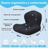 Cojín para Silla Respaldo de Oficina Cojín Ortopedico para Coxis