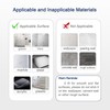 ORD OF SP Shower Caddy Adhesive Replacement, 4 Pack Strong