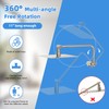 All Metal Shower Head, 8" High Pressure Rainfall/Handheld Shower Combo