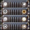AQJ For Peterbilt 379 359 Truck 7" Inch Round Headlights