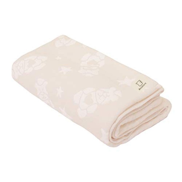 Bath Towel, Made in Japan, 27.6 x 39.4 inches (70 x 100 cm), Gauze, 100% Cotton, Baby Shower Gift, Boy Girls, Plan Bear