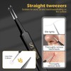 WSYUB Professional Blackhead Tweezers and Ingrown Hair Tweezers, Stainless Steel