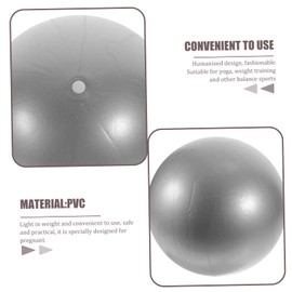 WOONEKY Yoga Ball Yoga Fitness Gaga Exercise Ball Bouncy Birthing for Pregnancy Work Birthing Large Hover Exercise Pregnancy Maternity Adults O Big Workout Pilates Workout Accessory PVC