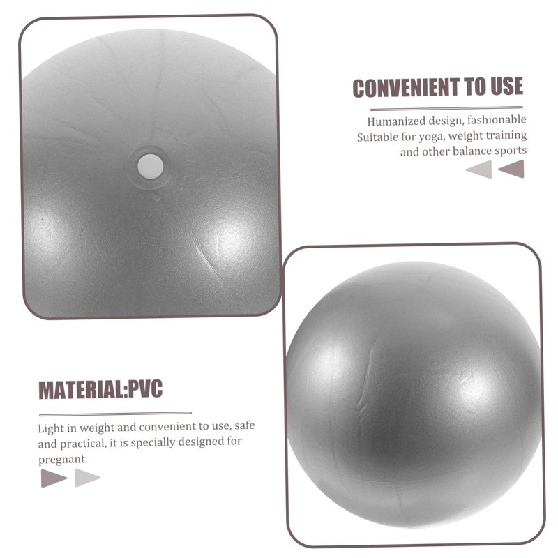WOONEKY Yoga Ball Yoga Fitness Gaga Exercise Ball Bouncy Birthing