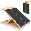Portable Wooden Slant Board for Calf Stretching Squats Calf Stretcher