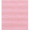 TENDER LIHOME Papel Tapiz Pared Rosa 3d Ladrillo Pegatina Azulejo