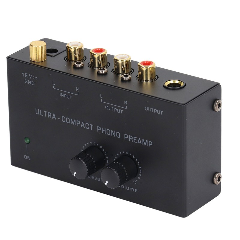Professional Sound Mixer PP500A Vinyl Record Player Preamplifier Active RIAA