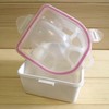 Recipiente Plástico de Remojar para Resistente Uñas Agua Duro Manicura
