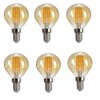 E14 4W G45 LED Globe Filament Bulb Dimmable Edison Filament