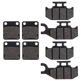 NICHE Brake Pad Kit for Polaris ACE 150 1912970 1912971 Front Rear Semi-Metallic
