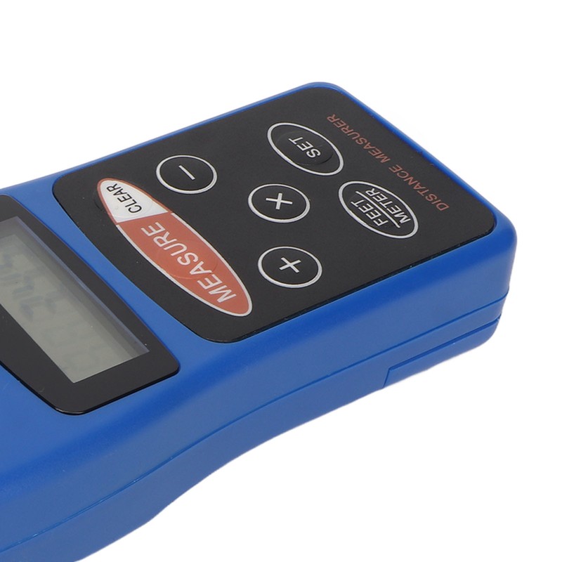 Laser Distance Meter Multifunction 2‑60ft Handheld Portable Digital Laser Distance