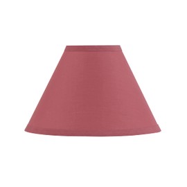 Aspen Creative 56009, Empire Uno Lamp Shade, Plum, 4" Top x 10" Bottom x 7" Slant Height, Slip UNO 33mm