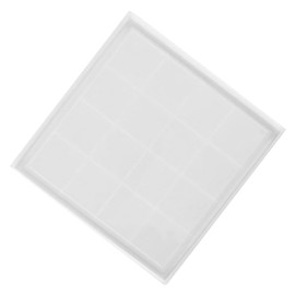 1stk Untersetzerform Diy Harzformen Zum Gießen Handgemachtes Harz Achat Schwämme Für Gesichtsfarbe Silikonform Schalenmattenform Aschenbecher-formen-harz-kit Epoxid Weiß Kieselgel