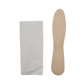 Yolli Wooden Ice Cream Spoons/Spades - Individually Wrapped -500 Pcs
