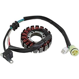 DB Electrical AYA4044 Stator Coil Compatible with/Replacement for Yamaha ATV Bear Tracker YFM250X 2001 2002 2003 2004 230cc / 4XE-81410-00-00/12 Volt