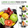 SPZTJK Cold Press Juicer, 5.3'' Wide Feed Chute Juice Extractor