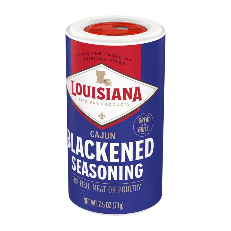 Louisiana Cajun Blackened Seasoning (2.5 oz Shakers) 2 Pack