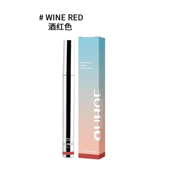 ouhao Long Lasting Peel-off Lip Liner, Matte Lip Liner Stain,