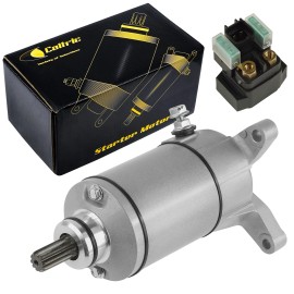 Caltric Starter & Relay Solenoid for Suzuki Ozark 250 LTF250 LT-F250 2003-2014 Atv