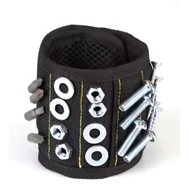 Magnetic Wristband and Tool Holder for DIY Projects