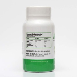 Aloe Vera 60 Cápsulas - 350 mg - Greenside