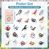 Yuanchu 46PCS Watercolor Bird Stickers, Sparrow Cute Stickers Small Bird