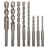 Sabre Tools 8-Piece SDS Plus Drill Bit Set, Carbide Tipped,