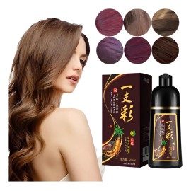 Shampoo Tinte Instantaneo Cubre Canas Natural Jengibre 500ml