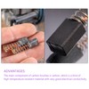 DMiotech 4pcs 5mmx8mmx12mm Carbon Brush for Electric Motor