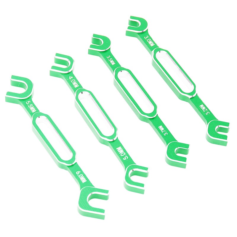 4PCS RC Car Wrenches Turnbuckle Nut Ball Joint Remover Aluminum