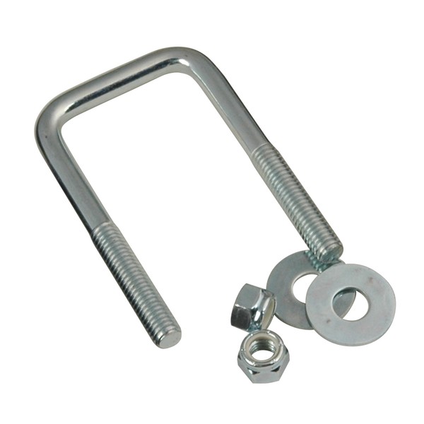 CE Smith Trailer 15251A Square U-Bolt with Washers & Nuts, 7/16" x 2-1/8" x 4"- Replacement Parts and Accessories for Your Ski Boat, Fishing Boat or Sailboat Trailer