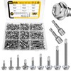 Mywish 410 Stainless Steel Self Tapping Screws for Metal, 385