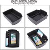 Lcojicep Center Console Armrest Box Storage Box Tray Compatible with