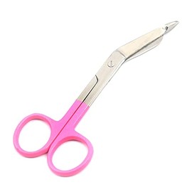 1 Lister Bandage Nurse Scissors - Color Handles(pink)