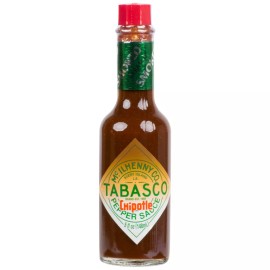 TABASCO 5 oz Bottle Hot Sauce (select flavor below) - Chipotle Pepper