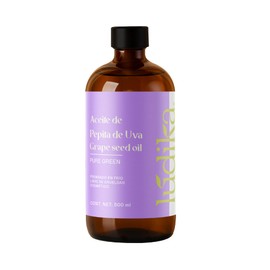 HEBBE - Aceite de Uva Pepita 500 ml | Combate Líneas de Expresión | Estimula Producción de Colágeno y Elastina | No Obstruye Poros | Hidratante de Pie