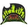 kreepsville 666 Zombie Bite Sublimated Adjustable Baseball Snapback Hat Multicolor