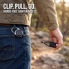 2 Pcs Retractable Lighter Clip Belt with Protective Cover, Lighter