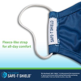 Mind Reader BBD172-4 Pack de 4 mascarillas reversibles, multicolor