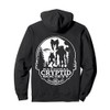 Bigfoot Dogman Mothman UFO (Back Only) New Monster Hoodie