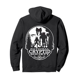 Bigfoot Dogman Mothman UFO (Back Only) New Monster Hoodie