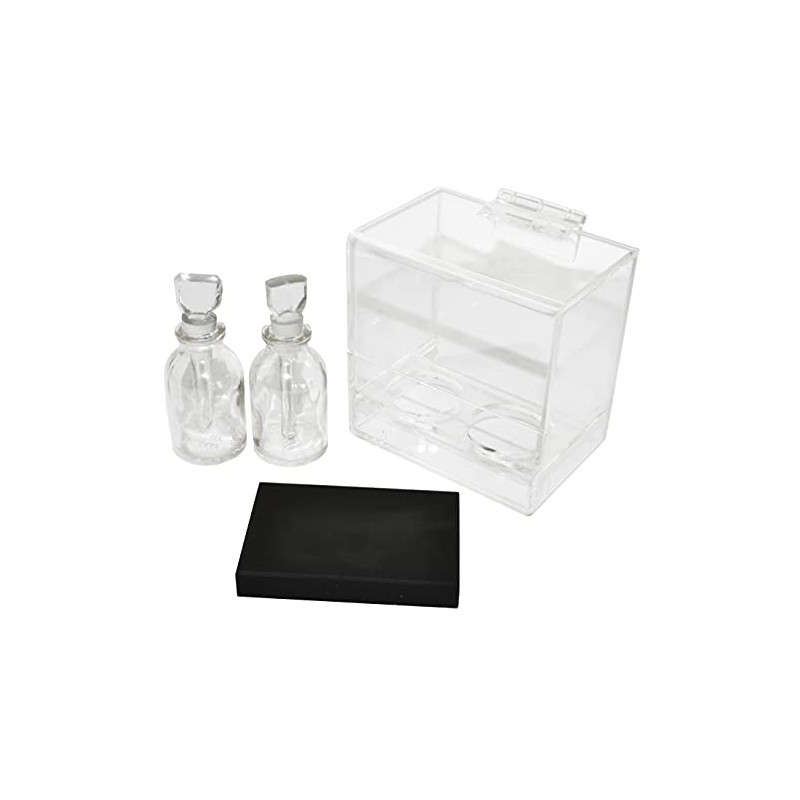 Kit De Juego De 2 Frascos Con Tocador Y Piedra