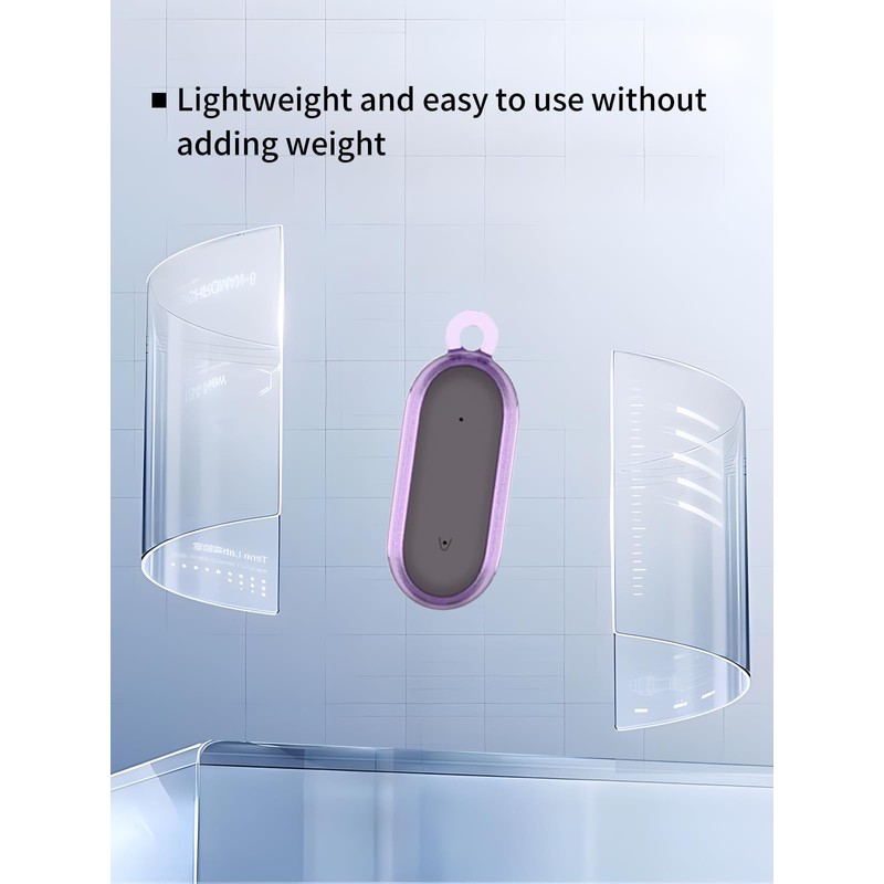 Case Cover for PLAUD NotePin AI Voice Recorder,WUNIAK Clear Soft