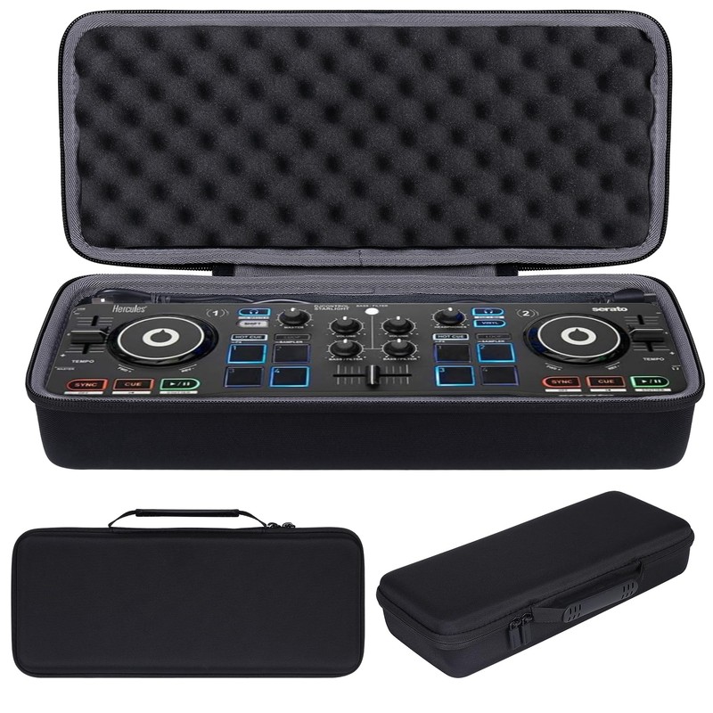 co2CREA Hard Travel Case replacement for Hercules DJ DJControl Starlight