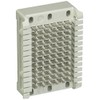 Hubbell HPW66B16 Block, Modular, 66B Block, Fits 6 Pairs, Pack of 1