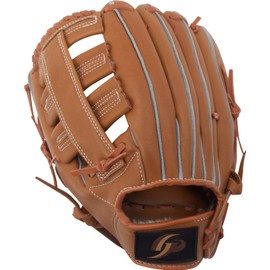 GP (GP) Baseball Glove, Softball, General, Left-Handed, All-Round, 12.5 inch, Brown Y